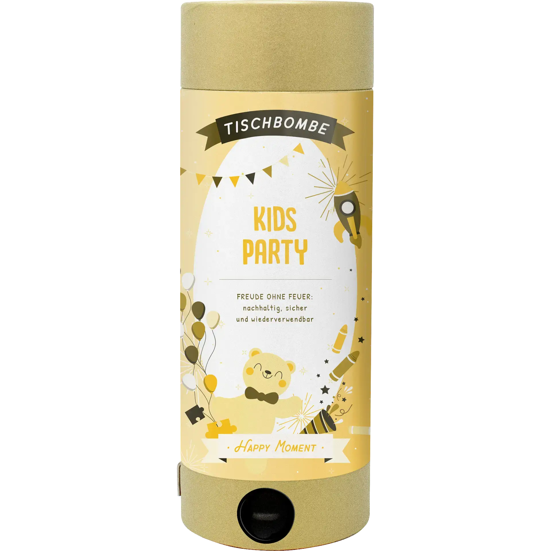Nachhaltige Tischbombe Kids Party von Happy Moment by Artoz