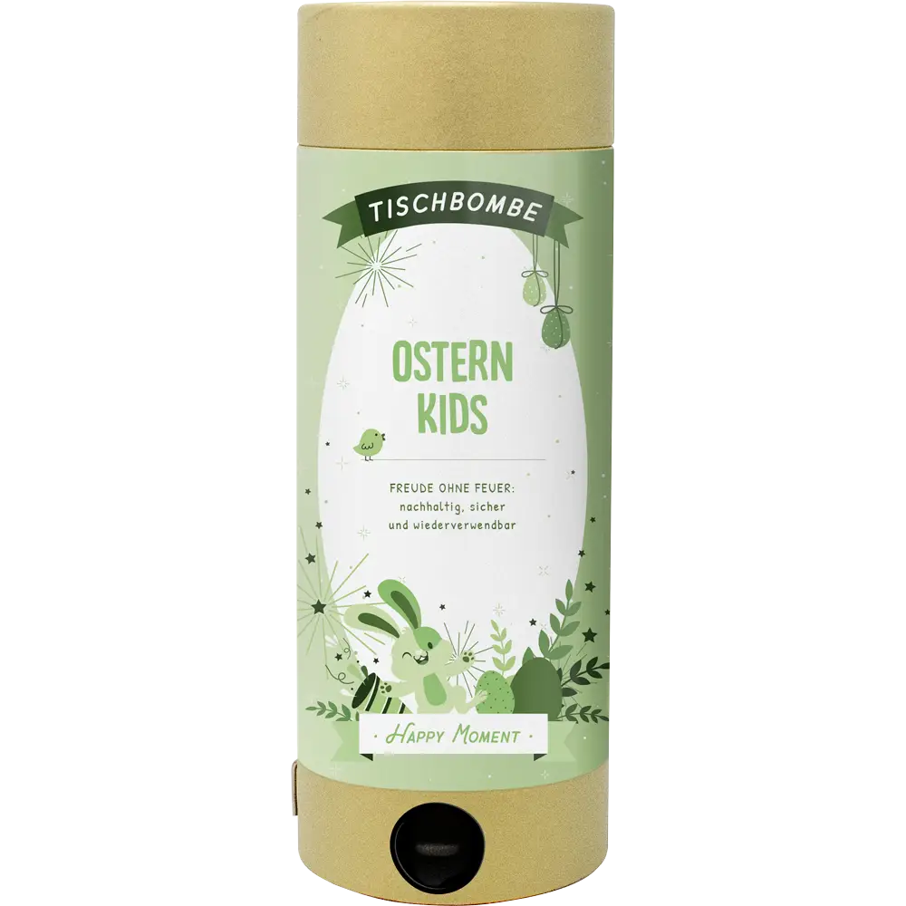 Nachhaltige Tischbombe Ostern Kids von Happy Moment by Artoz