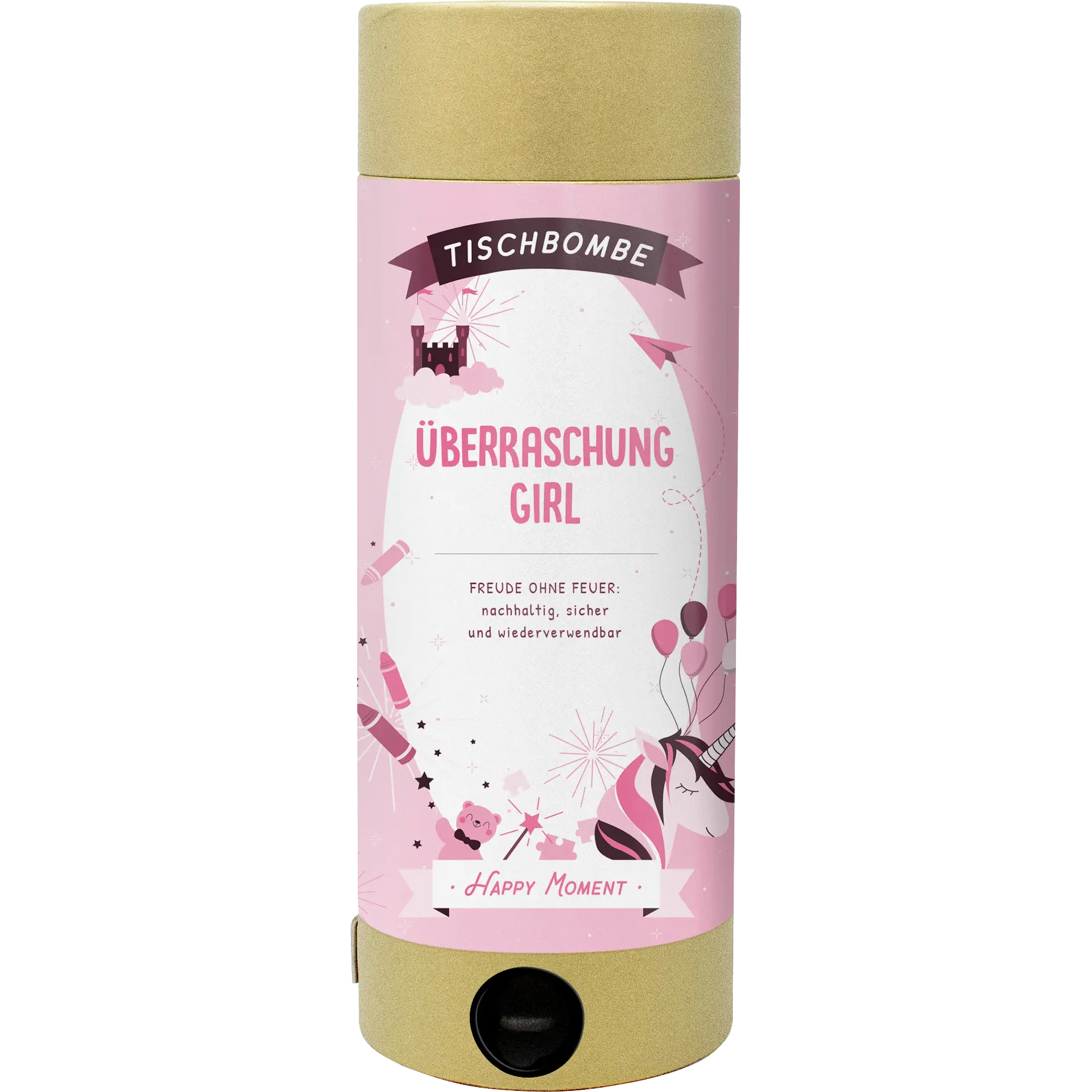Nachhaltige Tischbombe Überraschung Girl von Happy Moment by Artoz