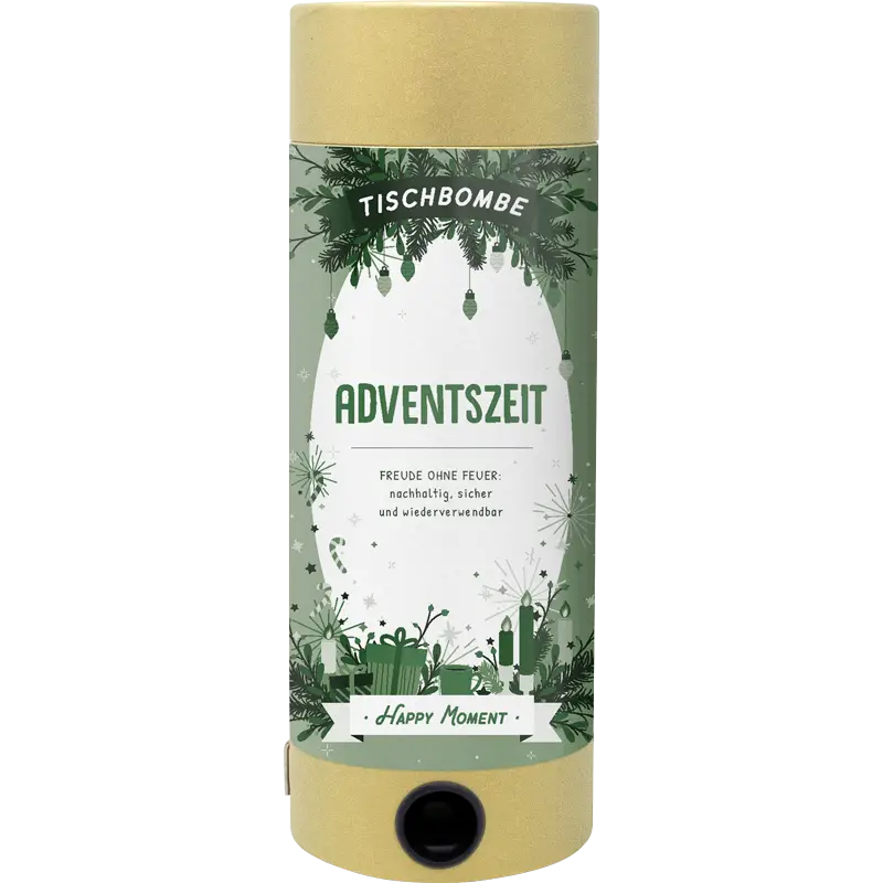 Nachhaltige Tischbombe Adventszeit von Happy Moment by Artoz