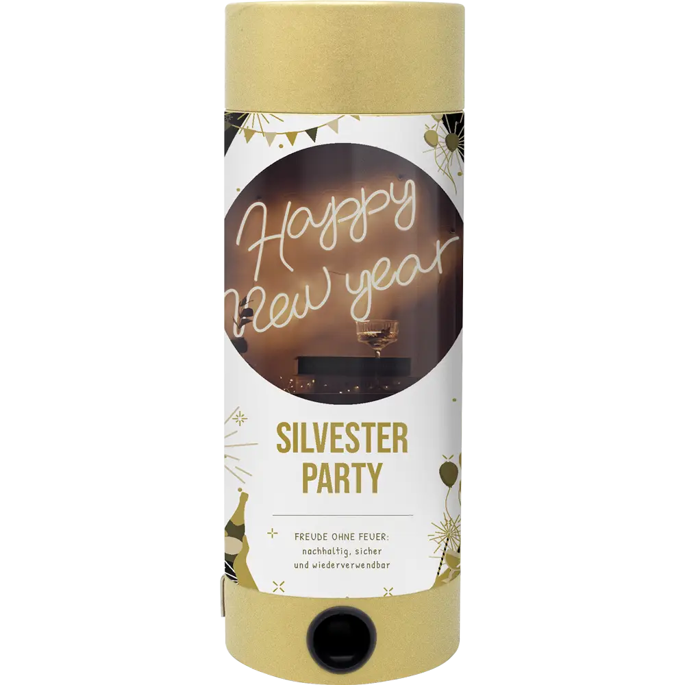 Nachhaltige Tischbombe Silvester Party von Happy Moment by Artoz mit Eigenes Design